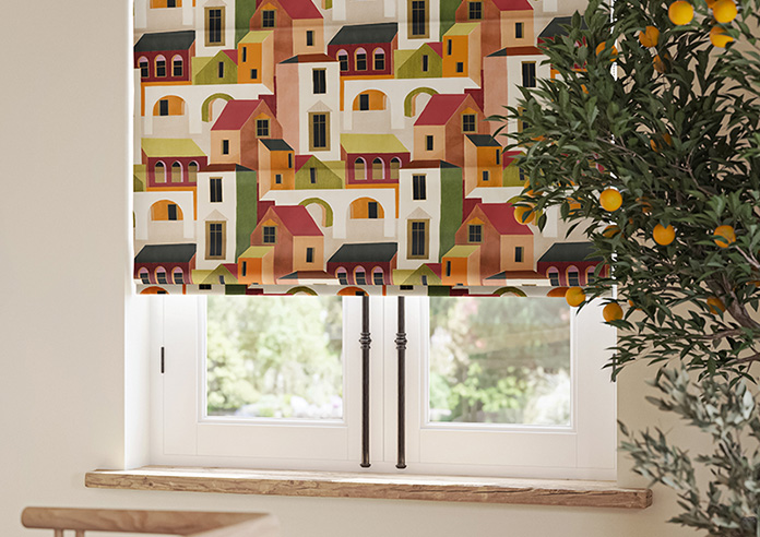 Santiago, Rumba - Motorised Roman Blind - Image 5